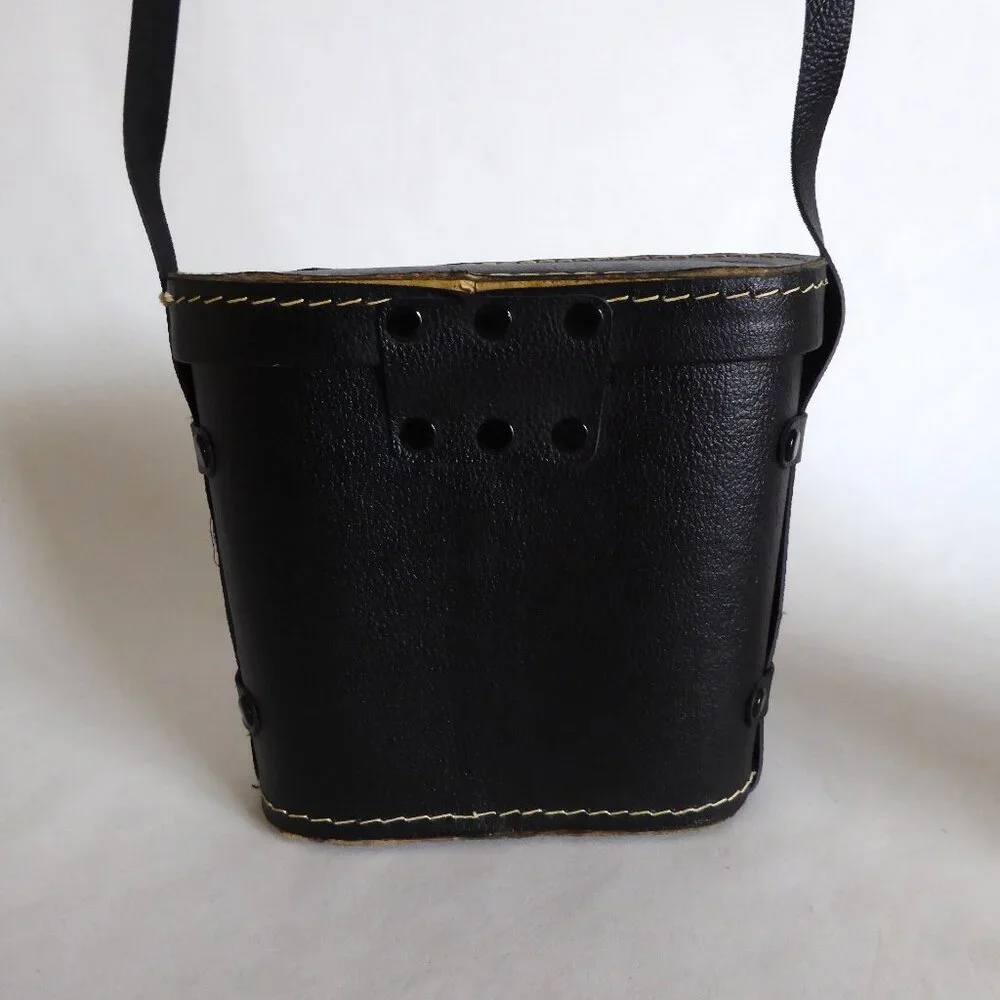 VINTAGE 7 x 35 BELMONT LIGHTWEIGHT FIELD VIEW BINOCULARS IN BLACK CASE